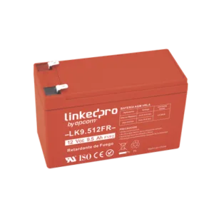 Batería 12 Vcc / 9.5 Ah / UL / Tecnología AGM-VRLA / Retardante a la Flama / Para uso en equipo electrónico, Alarmas de Intrusión / Incendio/ Control de acceso / Video Vigilancia / Terminales F1 y F2.