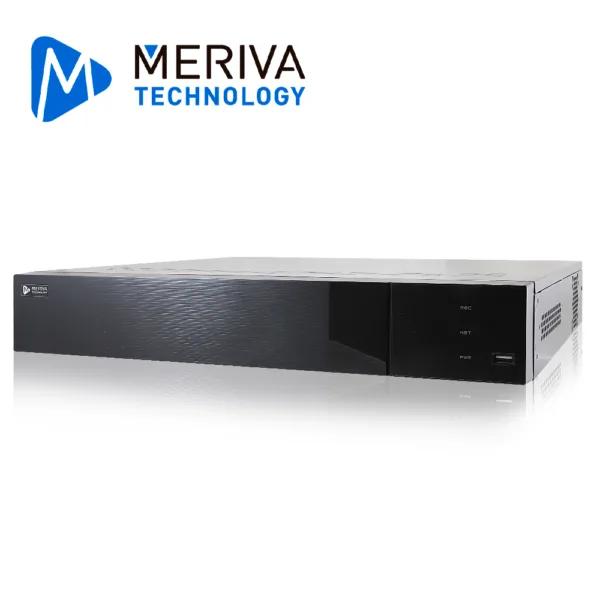 NVR 16CH IP 4K MERIVA TECNOLOGY MNVR-1716-16P / SWITCH 16 PUERTOS POE / ONVIF / SALIDA 1 HDMI + 1 VGA SIMULTANEAS / ANALITICAS MIA 2.0 INTELIGENCIA ARTIFICIAL / LPR / HASTA 2 HDD 10 TB CU / P2P / H.265S / 48 VCD / N9000