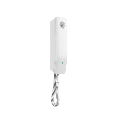 Teléfono IP Hotelero, 2 líneas SIP con 2 cuentas, codec Opus, IPV4/IPV6, color blanco, con gestión en la nube GDMS