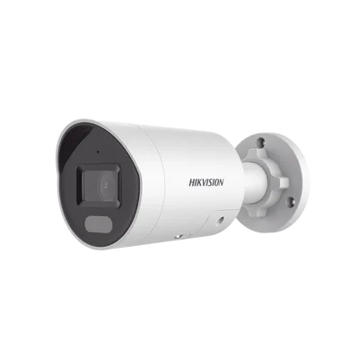 [Dual Light + ColorVu] Bala IP 4 Megapixel / Lente 2.8 mm / 40 mts IR + 40 mts Luz Blanca / Microfono Integrado / Exterior IP67 / WDR 130 dB / Videoanaliticos (Filtro de Falsas Alarmas) / Captura Facial / PoE / ACUSEARCH