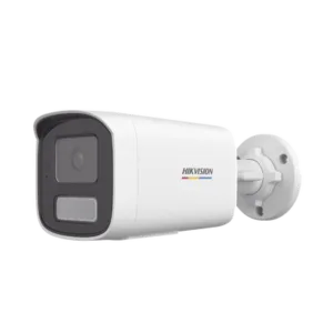 [Dual Light + ColorVu] Bala IP 2 Megapixel / Lente 4 mm / 50 mts IR + 50 mts Luz Blanca / Micrófono Integrado / ACUSENSE Lite / Exterior IP67 / WDR 120 dB / PoE / Micro SD / ONVIF
