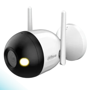 DAHUA F4CN-LED - Cámara IP Bullet Wifi de 4 Megapíxeles/ Full Color/ Microfono Integrado/ 30 Mts de Luz Visible/ Ranura para MicroSD/ IA con Detección de Humanos/ IP67/ #LoNuevo #WifiDahua #ANIVDICW