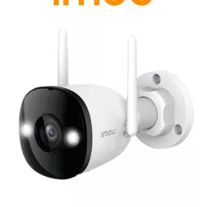 IMOU Bullet 2E 5Mp (IPC-K3DN-5H0WF) - Cámara IP Bullet WiFi de 5MP tiene micrófono integrado, 102° de visión, H.265, lente de 2.8mm, detección de humanos, IR 30m, IP67 y ranura MicroSD. #TopIMOU, #ANIVIMOU