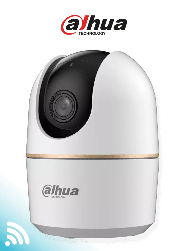 DAHUA DH-H5A - Cámara IP Domo Motorizado Wifi de 5 Megapíxeles con IA, autotracking, audio bidireccional (micrófono y altavoz), sirena, IR de 10 m, ranura MicroSD, detección de humanos y modo privacidad. #WiFiDahua #BuenFinDahuaW