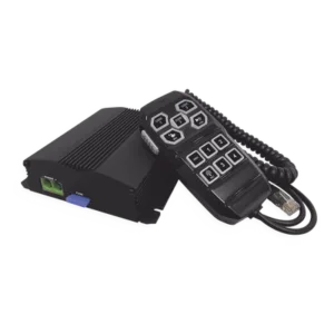 Sirena Vehicular de 100W de Potencia, Con Controlador Unimando Para Control de Tonos, 4 Salidas Auxiliares y Microfono