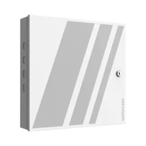 Controlador de Acceso 4 Puertas Administrable en la Nube con HikConnect Teams / Interfaz Web / 8 Lectores de Huella o Tarjeta / 100,000 Tarjetas / 10,000 Huellas / Incluye Gabinete y Fuente de Alimentación 12Vcd 8 A / Soporta Batería de Resp