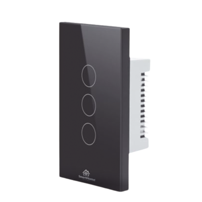 (Wifi) Apagador switch inalámbrico WIFI, control de 3 regresos de carga, 110V