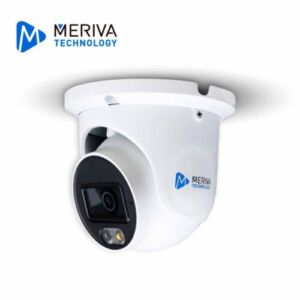 CAMARA HD DOMO MERIVA TECHNOLOGY MDL-5302A / 5MP / AHD/TVI/CVI / LENTE FIJO 3.6MM / LUZ DUAL / 30M IR / 30M LUZ CALIDA / IP67 / METALICA / 12VCD / MICROFONO INTEGRADO / COC / IMAGEN A COLOR 24X7 AUDIO POR COAXIAL O UTP