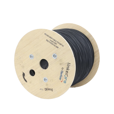 Carrete de 2 km de Fibra Óptica Aérea Tipo Drop Redonda (Figura 0) G.657A2, Monomodo, 1 hilo, forro de 3 mm - Image 2