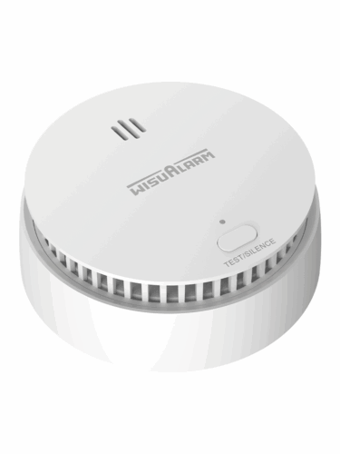 DAHUA WISUALARM DHI-HY-SA20B - Detector de Humo Standalone (Autonomo), Sensor Fotoeléctrico, Sonido de Alarma de 85dB, Alarma Visual y Audible, Durabilidad de Batería hasta 5 años, Certificaciones TÜV and CE, #LoNuevo #Wisualarm - Image 4