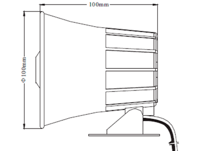 DAHUA WISUALARM DHI-HY-ARA16 - Sirena Cableada Interior, Exterior ≥ 105dB, Instalación Simple 2 Hilos, Alimentación de 12 VCC, Rango de Operación DC 6-13V, #LoNuevo #Wosialarm - Imagen 3