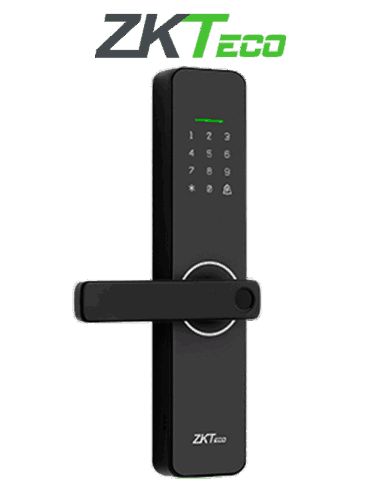 ZKTECO ML100 - Cerradura inteligente  con sensor de  huella digital / Codigos aleatorios con app / 300 usuarios / WiFi / Compatible con ZSmart #MCI1Q125 #ZKC