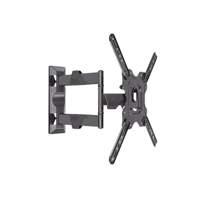 Montaje de Pared Articulado para Monitor de 32-55" / Soporta hasta 27.2 Kg / Vesa 400 x 400 / 100 x 100 / Acero / Separación a Pared de 5 cm a 40 cm