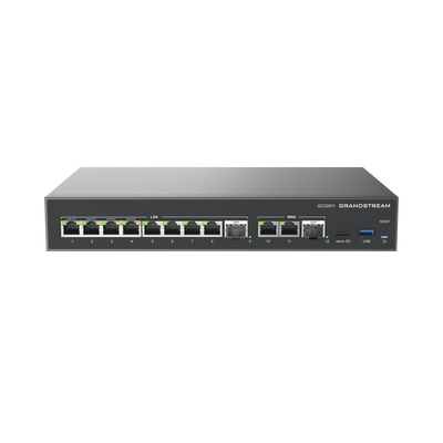 4 en 1: Firewall, Router, PBX IP, Switch 10 Puertos Gigabit (4 PoE) + 2 Puertos SFP 2.5 Gigabit - Image 2