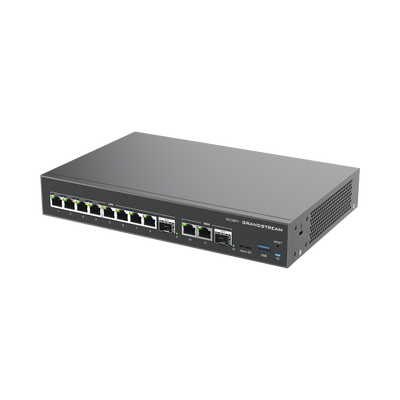 4 en 1: Firewall, Router, PBX IP, Switch 10 Puertos Gigabit (4 PoE) + 2 Puertos SFP 2.5 Gigabit - Image 4