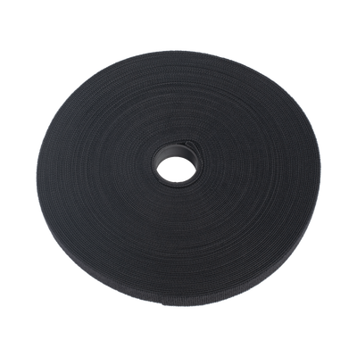 Cinta de Contacto Autoadherente Color Negro / 1.6 cm x 25 metros / Espalda con Espalda (Gancho y Bucle) - Image 2