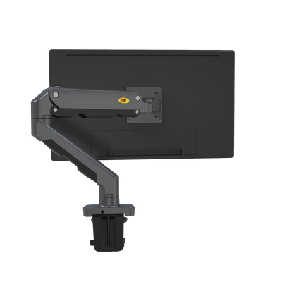 Montaje de Escritorio Articulado para Monitores de 27-45" / Soporta hasta 15 kg / Vesa 75 x 75 / 100 x 100 / Acero / Giro: 360° - Image 4