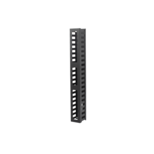 Organizador de Cable Vertical de 21 Unidades Rack Sencillo, Compatible con Racks Serie EIRL y EIQR