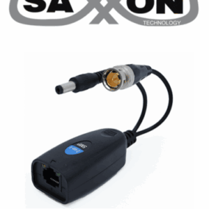 SAXXON SXDE502 - Par de Transceptores Pasivos de 5MP / Conector para Video y Energía / 5MP hasta 150 Metros / 1080P hasta 200 Metros / Soporta HDCVI / AHD / TVI / CBVS / Fácil Conexión