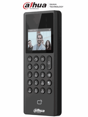 DAHUA ASI3203E -Control de Acceso y Asistencia con Reconocimiento Facial y pantalla de 2.4".Almacena 1,000 rostros, usuarios y contraseñas, 3,000 tarjetas Mifare. Admite 50 administradores y 100,000 registros,con 99.99% de precisión #LoNuevo #MCI1Q125 #DM
