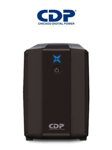 CDP R-UPR1008 - UPS Interactivo de 1000 VA y 500W, con 8 terminales de salida: 4 con respaldo y 4 con supresión de picos. #CDPDL