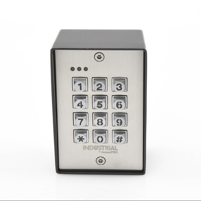 Teclado exterior/interior antivandálico, 3 relevadores, salida wiegand, 1200 usuarios - Image 3