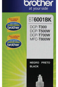 Botella de Tinta - Botella de tinta Negra Brother BT6001BK - compatible solo con equipos DCPT300, DCPT500W, DCPT700W, MFCT800W