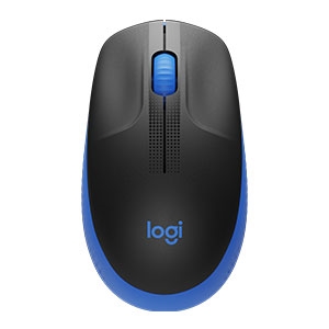 Mouse inalámbrico  - Mouse Inalámbrico  LOGITECH M190 - Azul, Inalámbrico