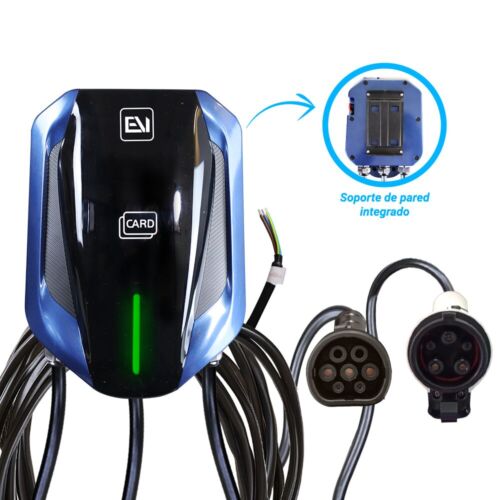 CARGADOR DE PARED EV-OMB281 ALTER CONECTOR DUAL TIPO 1 Y TIPO 2 CON ENTRADA/SALIDA 120-240VCA POTENCIA MAX 7.6 KW IP54, SIN PLUG DE CORRIENTE ELECTRICA