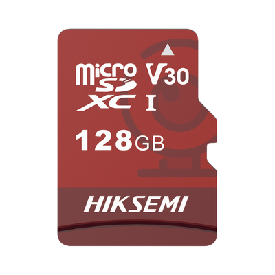 Memoria microSD / Clase 10 de 128 GB / Especializada Para Videovigilancia (Uso 24/7) / Compatibles con cámaras HIKVISION y 4 piezas