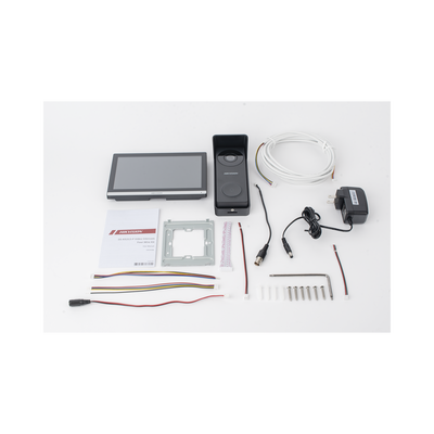 Kit de Videoportero Hibrido TurboHD con Pantalla LCD touch de 7" Wi-Fi / Frente de Calle para Exterior Metalico / 720p (1 Megapíxel )117° de Visión (Gran Angular) / Llamada a App Hik-Connect - Image 11