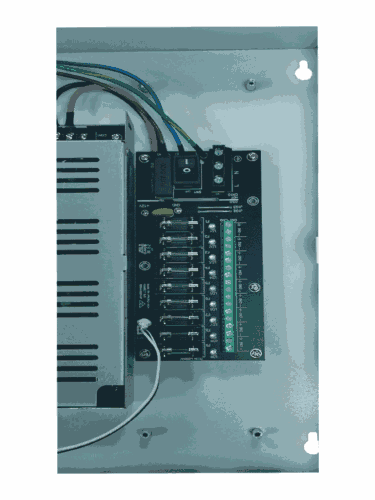 DAHUA DH-PFM342-9CH - Fuente de Poder de 12 Vcc 10 Amper/ Con Distribuidor para 9 Camaras/ Indicadores Led por Canal/ Voltaje de Entrada de 90 Vca-264V/ Fusibles Intercambiables/ Gabinete Metalico con Cerradura/ Protección Contra Descargas/ - Image 4