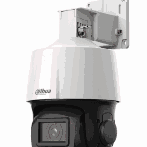 DAHUA SD3E405DB-GNY-A-PV1 - Camara IP PTZ de 4 MP TiOC de 5x de Zoom Optico/ Iluminación Dual Inteligente/ Disuasión Activa con Luz Roja y Azul/ IR de 50 Metros/ Micrófono y Altavoz Integrado/ Audio 2 Vías/ Ranura para MicroSD/ IP66/ PoE