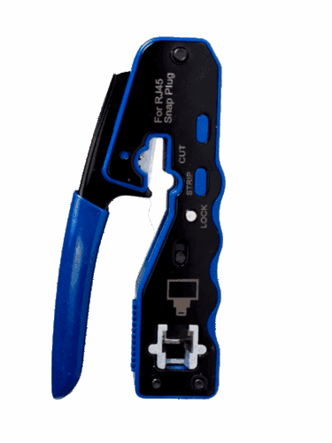 TCE LN-NET-EP670 - Herramienta de Corte y Terminado para Plugs Pass Through RJ45, Acero al Carbón, Mango Ergonómico ABS + TPR.#NUEVO1M #MCI1Q125