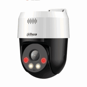 DAHUA DH-SD2A300NB-GNY-A-PV-0400 - Cámara IP PT de 3 MP con Full Color y Disuasión Activa, iluminador dual inteligente, lente fijo, alcance de 30m con IR y luz visible, audio bidireccional, protección IP66, PoE y ranura para microSD./#LoNuevo
