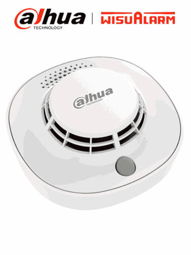 DAHUA WISUALARM DHI-HY-C133 - Detector de Humo Fotoeléctrico Convencional/ 4 hilos/ DC 9V-28V/ Alarma Visual y Audible/ Buzzer Integrado #LoNuevo #Wisualarm