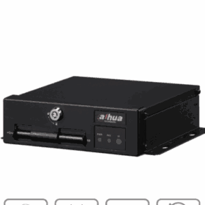 DAHUA MXVR1004-GFWI - DVR Móvil WiFi 1080p con IA/ 4 Canales Analogos + 1 IP/ 1080p / Comunicación 3G/4G/Wi-Fi/ Soporta: DSM/ADAS/BSD/Reconocimiento Facial/ Soporta 2 Tarjetas SD/ E&S Alarmas/ Sensor G/ #LoNuevo