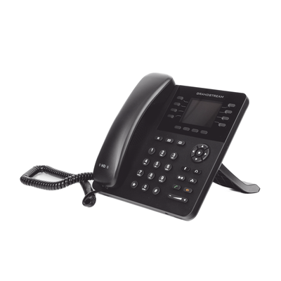 Teléfono IP SMB PoE 8 Líneas 4 Teclas de Función y conferencia de 4 vías. PoE - Image 2