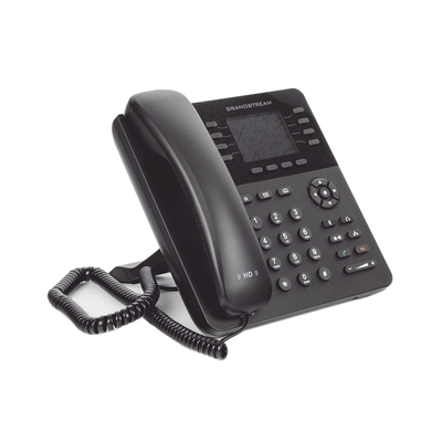 Teléfono IP SMB PoE 8 Líneas 4 Teclas de Función y conferencia de 4 vías. PoE - Image 3