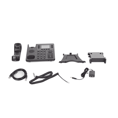 Teléfono IP SMB PoE 8 Líneas 4 Teclas de Función y conferencia de 4 vías. PoE - Image 6