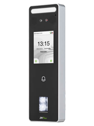 ZKTECO SpeedFaceV3L - Control de Acceso y Asistencia Visible Light con Autenticación Facial (500 Rostros), Huella Digital BioID+ (3000), Registro de 200,000 Eventos, IP65 y Conectividad TCP/IP  #ZKL - Image 2