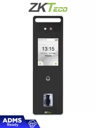 ZKTECO SpeedFaceV3L - Control de Acceso y Asistencia Visible Light con Autenticación Facial (500 Rostros), Huella Digital BioID+ (3000), Registro de 200,000 Eventos, IP65 y Conectividad TCP/IP  #ZKL