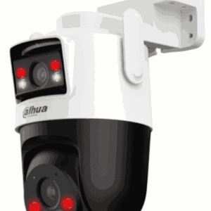 DAHUA IPC-WPT1339DD-SW-3E2-PV -Cámara IP PT Wifi Dual de 6 MP/ Dos lentes de 3 MP cada uno (fijo y PT), Iluminador Dual Intelige ++ 128gb microsd