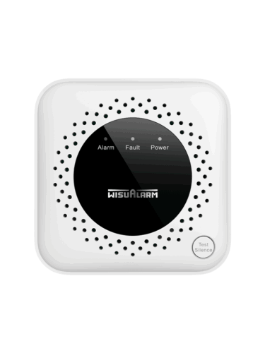 DAHUA WISUALARM DHI-HY-GA40A -Detector de gas metano (CH₄) autónomo, sensor de gas catalítico, salida de relevador, salida de válvula, detección de temperatura ambiente, alarma de 70 dB, LED indicadores, certificación CE, #LoNuevo #Wisualarm - Image 2