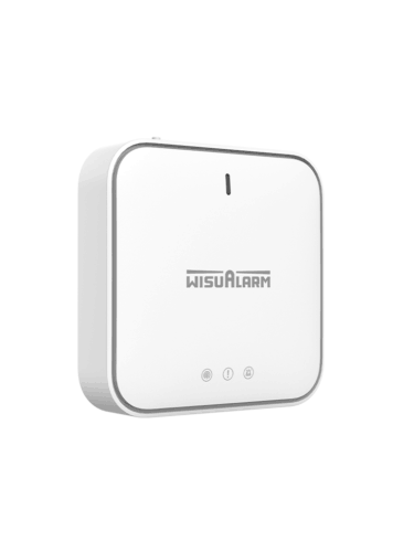 DAHUA WISUALARM DHI-HY-GW01A - Gateway Inalámbrico con comunicación dual Ethernet y WiFi, Cuenta con 4 indicadores LED, Centraliza hasta 24 dispositivos Wisulink para monitoreo a través de la nube, #LoNuevo #Wisualarm #V1 - Image 2