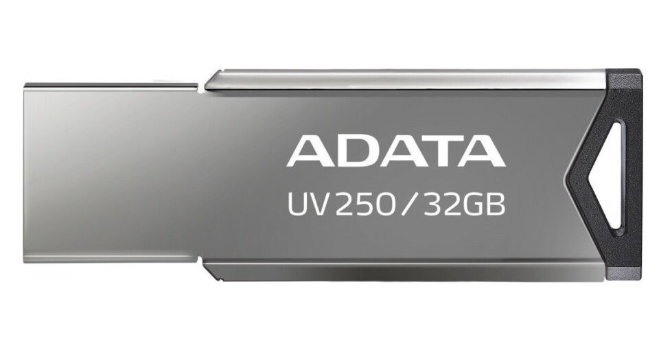 Memoria USB 2.0 - Memoria USB 2.0 ADATA UV250 - Plata, 32 GB, USB tipo A
