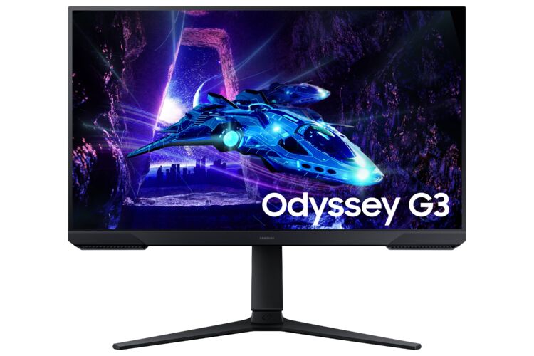 Monitores Gaming - Monitor Samsung Gamer 27 pulgadas - Odyssey G3, FHD, Flat, 180Hz, 5ms, color negro, LS27DG300ELXZX