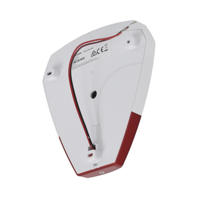 Sirena Estrobo Cableada Hikvision / Ideal para cualquier Panel de Alarma / Roja / 105 dB / Protección IP54 - Image 4