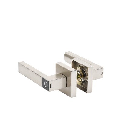 Manija Castelli Biométrica/ Niquel Satinado / 30 usuarios / Para Puerta Izq o Derecha de 60-70mm - Image 3