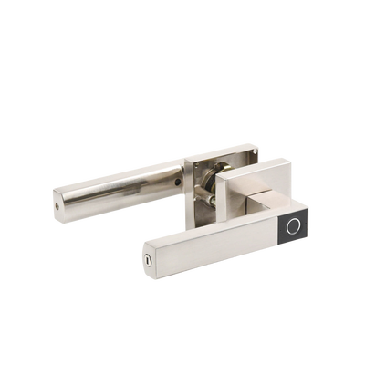 Manija Castelli Biométrica/ Niquel Satinado / 30 usuarios / Para Puerta Izq o Derecha de 60-70mm - Image 2